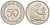 ФРГ 50 ПФЕННИГОВ 1981 D KM 109.2 J 384a медно-никель 3996-1014