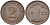 Германия 2 рентенпфеннига 1923 D KM 31, J.307, Weege 3 медь 4584-554
