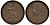 Великобритания 1 фартинг 1894 Виктория (1837-1901) KM 753, Spink 3958 бронза 1525-243