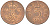 ДАНИЯ 5 ЭРЕ 1979 B; B, МАРГРЕТЕ II (1972-) KM 859.2 железо плакированное медью 3309-127