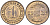 ГЕРМАНИЯ 1 РЕЙХСПФЕННИГ 1928 G KM 37, J. 313, Weege 2 бронза 4547-135