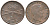 ДАНИЯ 1 РИГСБАНКСКИЛЛИНГ 1842 FF, КРИСТИАН VIII (1839-1848) KM 726.1 (С120.1) медь 34-536