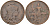Франция 10 сантимов 1899 тип DANIEL-DUPUIS KM 843, Le Franc 136.8 бронза 4574-442