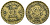 Марокко 20 франков 1950 год 1371, Мухаммед V (1346-1381) (1927-1962) KM 50 алюминиевая бронза 4385-713