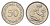 ФРГ 50 пфеннигов 1950 J KM 384, KM 109.1 медно-никель 4684-245