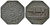 Эбербах 5 пфеннингов 1917 Funck 106.1, Men05 6044.1, Men18 7578.1 цинк 1515-134