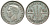 Австралия 3 пенса 1951 m, Георг VI (1937-1952), без букв KM 44 серебро 71-261