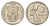 ЮАР 2 ранда 2008 KM 445 медь плакированная никелем 4628-213