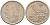 Норвегия 25 эре 1962 Улаф V (1958-1991), синица KM 407 медно-никель 4608-346
