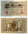 Германия 1000 марок 1910 21 апреля 1910, красная печать, номер семизначный, серия В, буква С, выпуск АПРЕЛЬ - АВГУСТ 1919 Pick 44, Роземберг 45b бумага VF 2194-21-2-1