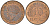 Люксембург 10 сантимов 1930 Шарлотта (1918-1964) KM 41 бронза 4566-624