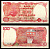 Индонезия 100 рупий 1984 Pick 122 бумага aUNC 7205-17-1-1