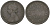 Британская Индия 1/4 анны 1862 Виктория (1837-1901) KM 467 медь 98-1233