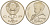 СССР 1 рубль 1991 ММД, 550 лет со дня рождения Алишера Навои (1441-1501), просвет буквы Д в слове один на гурте, имеет форму равнобедренного треугольника KM 260 медно-никель PROOF 413-525