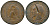 ФРАНЦИЯ 10 САНТИМОВ 1854 D, НАПОЛЕОН III (1852-1870) KM 771.4 бронза 4179-433