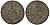 Польша, Эльблонг 1/24 талера 1635 Шведское правление, Кристина (1632-1654), вес 0,95 гр. KM 43 серебро 1516-624