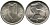 Ирландия 3 пенса 1965 заяц KM 12а медно-никель 4525-1127