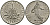 Франция 1 франк 1968 сеятель KM 925 никель 4135-824