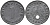 ГЕРМАНИЯ 1 РЕЙХСПФЕННИГ 1943 A KM 97, J.369 цинк 96-767