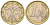 Италия 1 евро 2005 Витрувианский человек KM 216 биметалл 4148-644