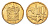 ЮАР 10 центов 1998 герб, цветок алоэ KM 161 сталь плакированная бронзой UNC 4694-746