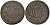 Индия, Кач 1 1/2 докда 1871 VS1928, Кхенгарджи III (1875-1942) KM 11 медь 4571-252