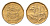 ЮАР 10 центов 1992 герб, цветок алоэ KM 135 сталь плакированная бронзой UNC 4694-651