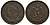 МЕКСИКА 1 СЕНТАВО 1906 ДАТА УЗКАЯ KM 415 бронза VF 4397-524