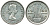 Австралия 3 пенса 1960 m, Елизавета II (1952-2022) KM 57 серебро 71-643