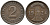 ГЕРМАНИЯ 2 РЕНТЕНПФЕННИГА 1924 E KM 31, J. 307 бронза 24-536