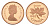 Канада 1 цент 1985 Елизавета II (1952-2022), кленовый лист KM 132 бронза  PROOF  4635-1155