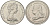 Остров Мэн 1 крона 1976 200 лет независимости США, Джордж Вашингтон KM 37 медно-никель BU 00-1067-3-21
