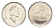 Канада 10 центов 1998 Елизавета II (1952-2022), парусник KM 183 никель 4636-639