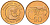 Исландия 50 эйре 1981 KM 26 бронза UNC 192-443