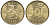 Финляндия 50 пенни 1988 M KM 48 алюминиевая бронза UNC 259-645