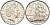 Новая Зеландия 50 центов 2006 Елизавета II (1952-2022), парусник Индевор KM 119а никелированная сталь 4579-1033