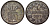 Бавария 1 крейцер 1871 Людвиг II (1864-1886) KM 487 серебро 75-1131