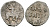 ВЕЛИКОЕ КНЯЖЕСТВО МОСКОВСКОЕ ДЕНГА 1535-1547 ИВАН IV ВАСИЛЬЕВИЧ, МОСКОВСКИЙ МОНЕТНЫЙ ДВОР, 0,36 ГР ГиК №44 серебро 262-711