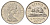 Канада 5 центов 1973 Елизавета II (1952-2022), бобр KM 60.1 никель 4689-365
