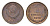 СССР 1 копейка 1976 Y 126a латунь 4684-458