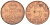 Дания 5 эре 1973 S; B, Маргрете II (1972- ) KM 859.1 железо плакированное медью 3309-121