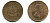 Великобритания 1/2 пенни 1967 Елизавета II (1952-2022) KM 896, Spink 4158 бронза 41-913