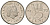 Нидерланды 25 центов 1970 KM 183 никель 4618-361