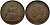 Великобритания 1 пенни 1940 Георг VI (1936-1952) KM 845, Spink 4114 бронза 4364-4213