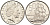 Новая Зеландия 50 центов 2006 Елизавета II (1952-2022), парусник Индевор KM 119а никелированная сталь 4579-1053