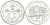 Венгрия 200 форинтов 1992 BP, национальный банк KM 689 серебро UNC 4140-346