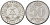 ГДР 50 пфеннигов 1958 А KM 12.1 алюминий 4571-644