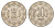 Индия 50 пайс 1985 монетный двор звезда KM 65 медно-никель UNC 4650-1035