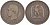 Франция 10 сантимов 1855 BB, Наполеон III (1852-1870) KM 771.3, Le Franc 133.23 бронза    4680-513
