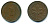ФРГ 1 пфенниг 1976 J KM105, J.380 сталь плакированная медью 3999-1161